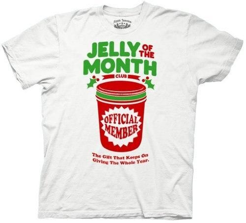 Jelly of the Month White Adult T-shirt-tvso