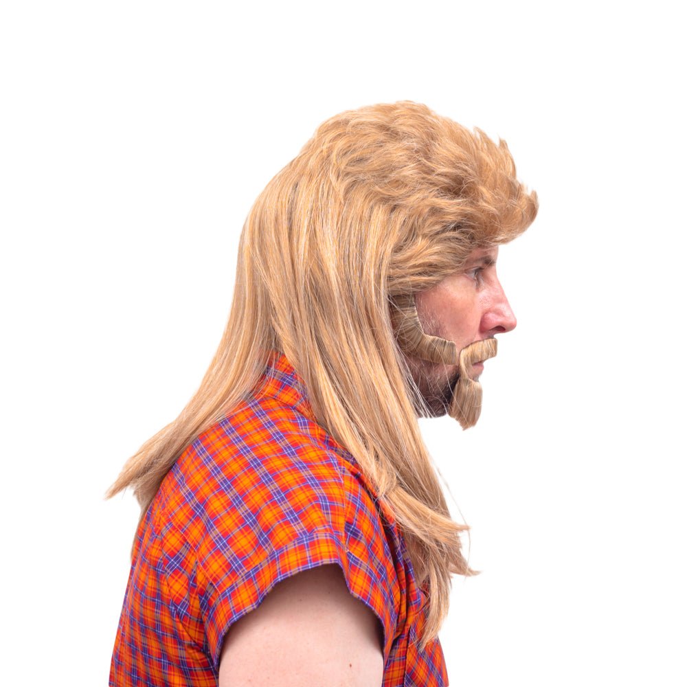 Joe the Janitor Dirt Halloween Costume Cosplay Wig/Beard Set - TVStoreOnline