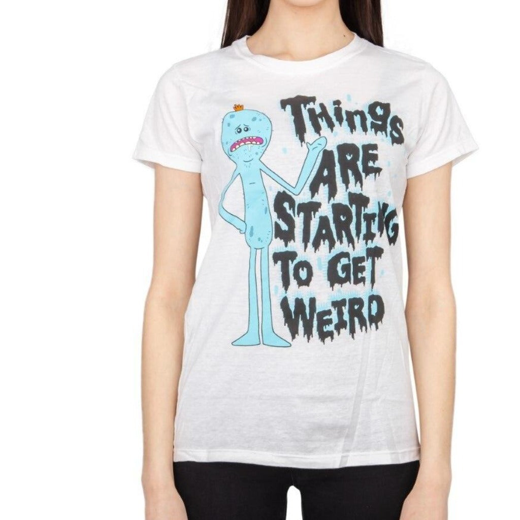 Juniors Things Are Starting To Get Weird T-shirt-tvso