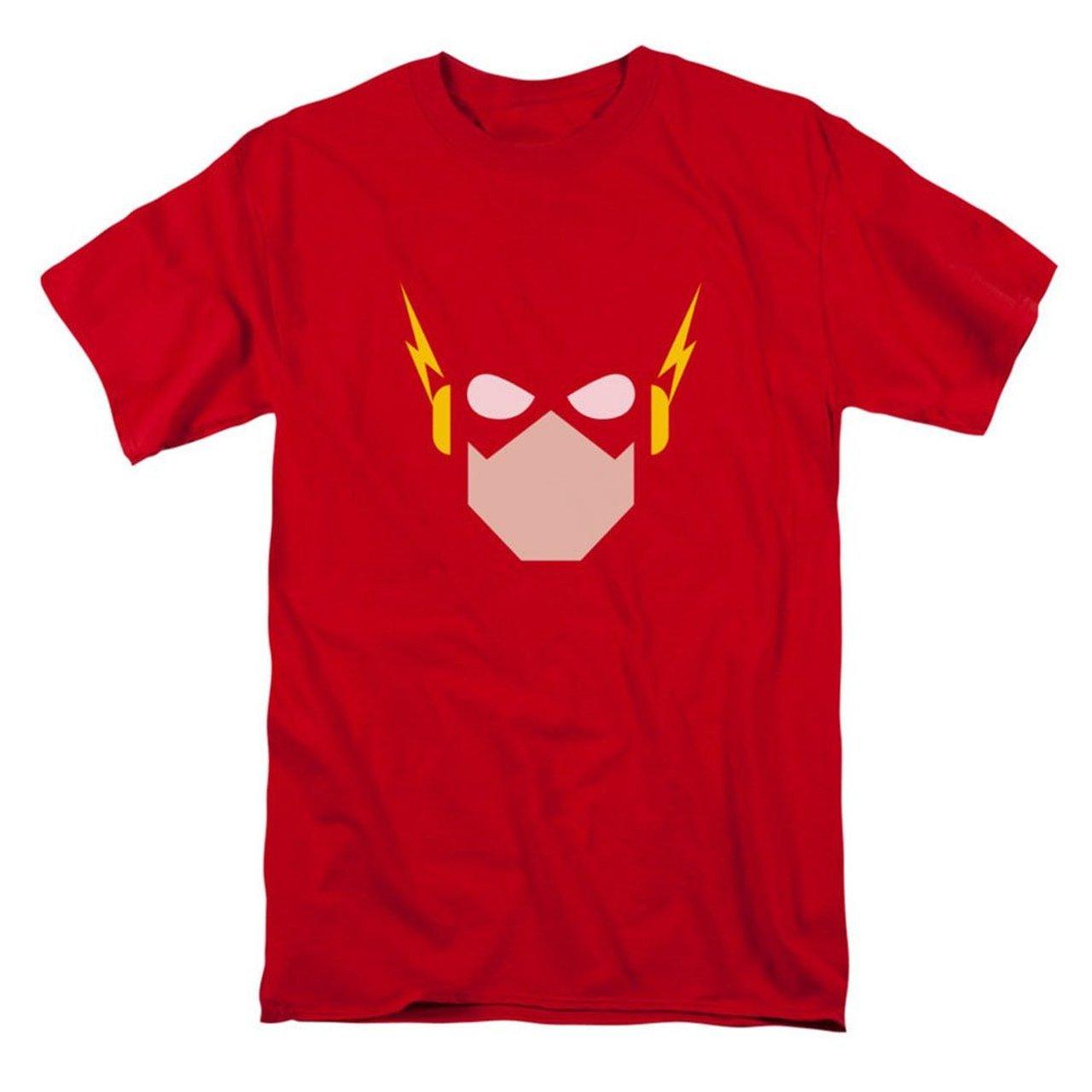 Justice League America Flash Head T-Shirt-tvso