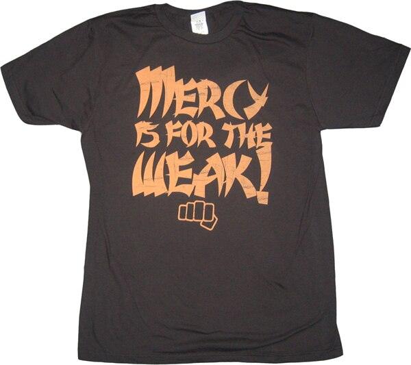 Karate Kid Mercy is For the Weak T-shirt-tvso