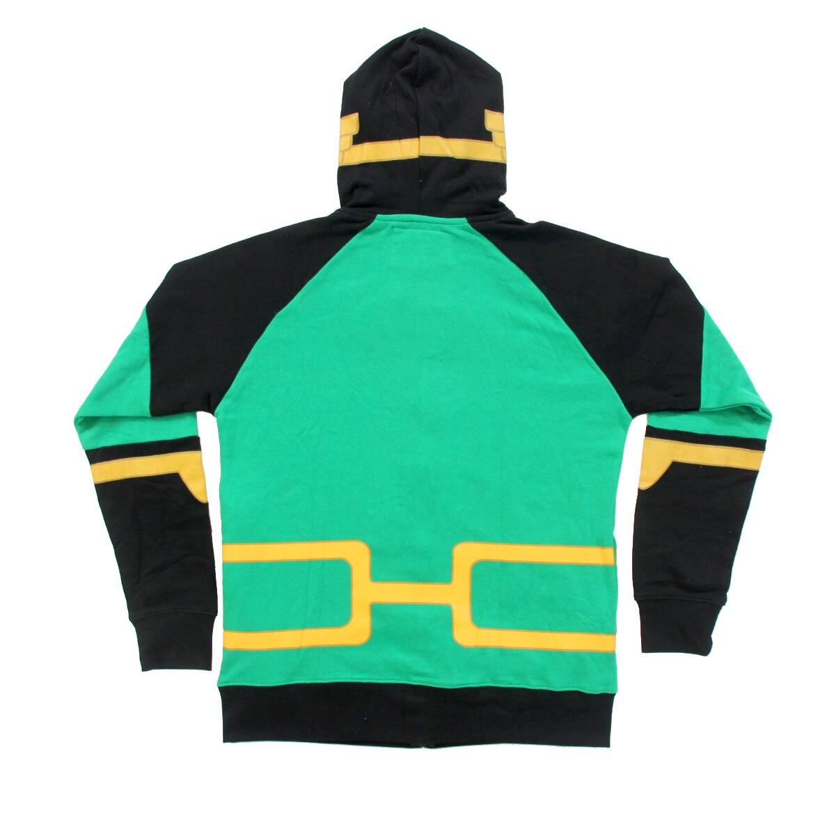 Kid Loki Symbol Zip Up Costume Hoodie Sweatshirt-tvso