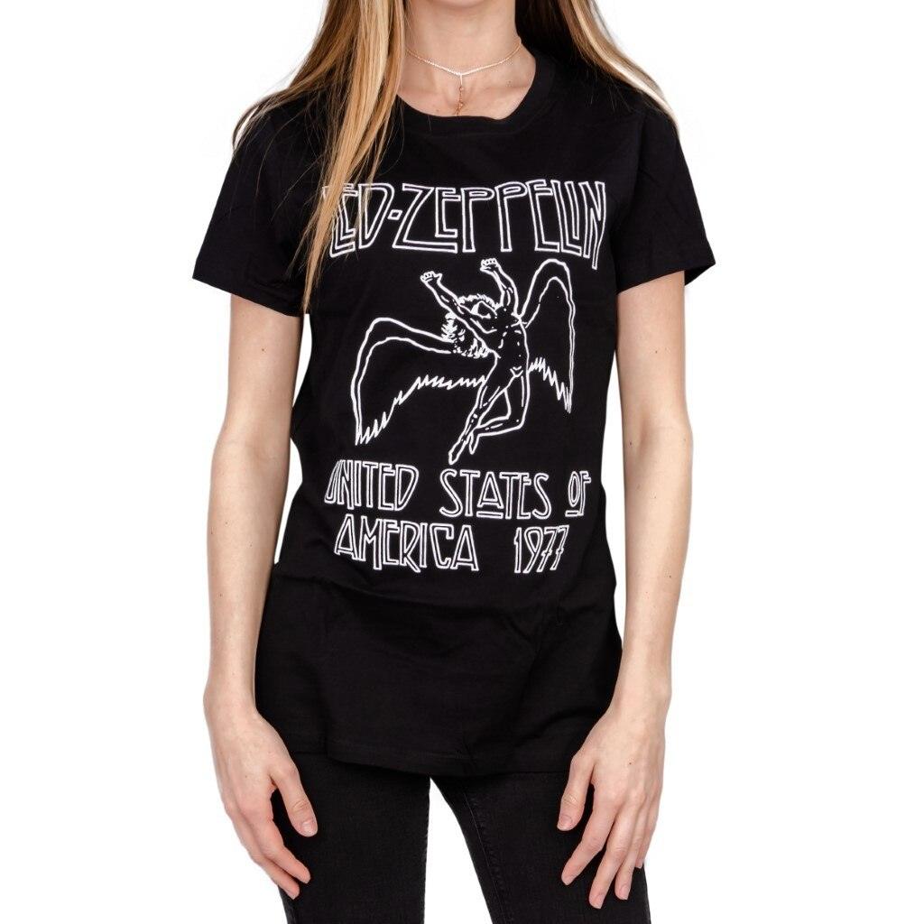 Led Zeppelin 1977 American Tour Juniors T-shirt-tvso