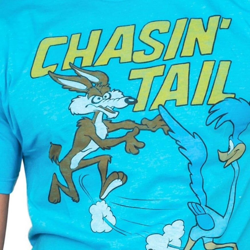 Looney Tunes Chasin' Tail Adult T-Shirt-tvso