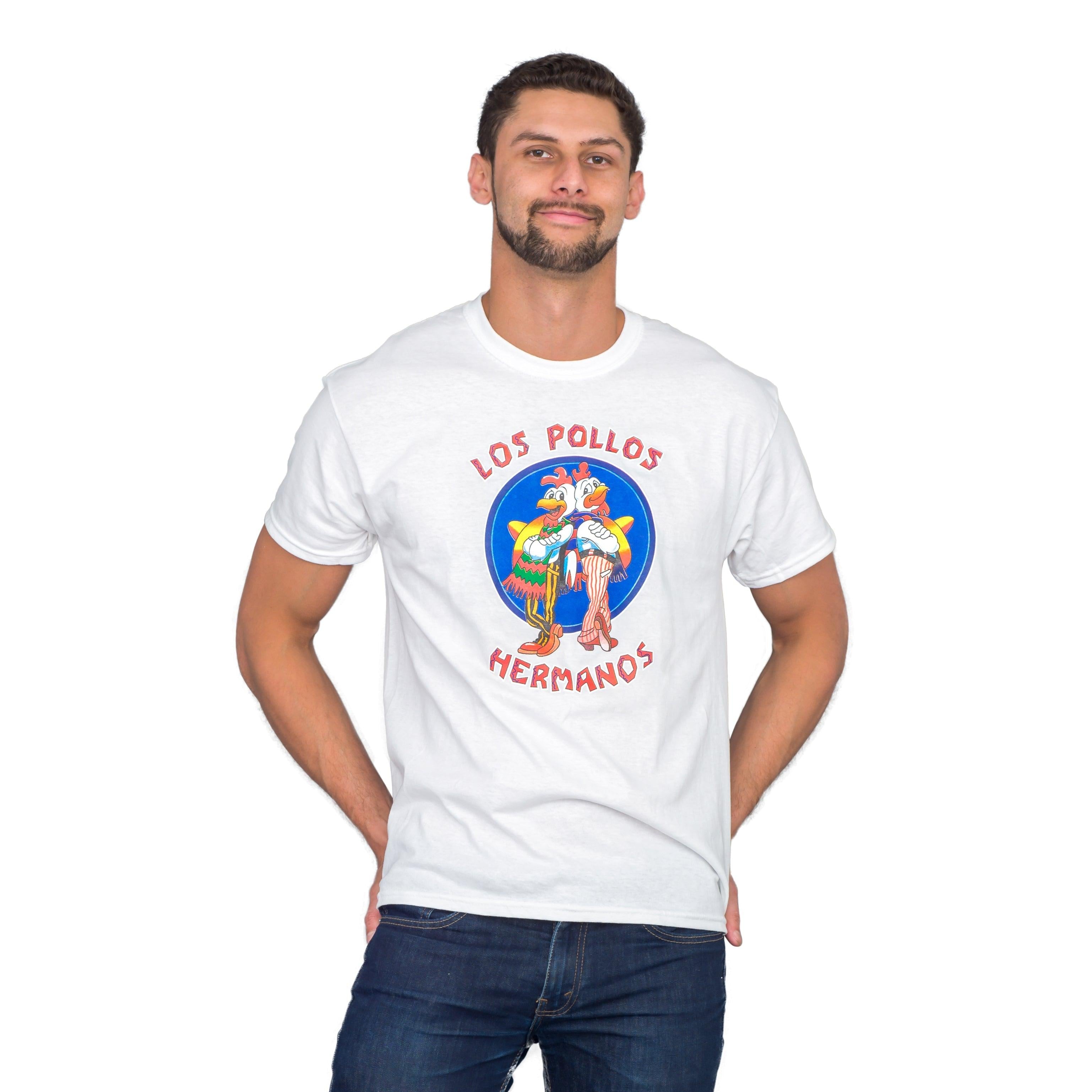 Los Pollos Hermanos Logo Adult T-Shirt-tvso