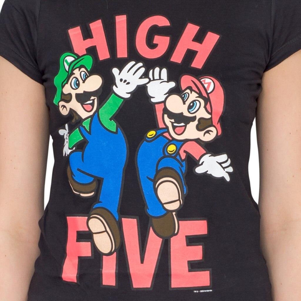 Mario & Luigi High Five Sheer T-shirt-tvso