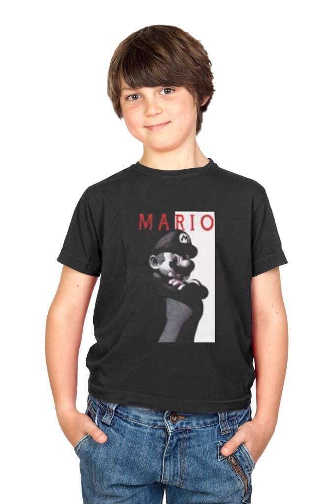 Mario Scarface Parody T-shirt-tvso