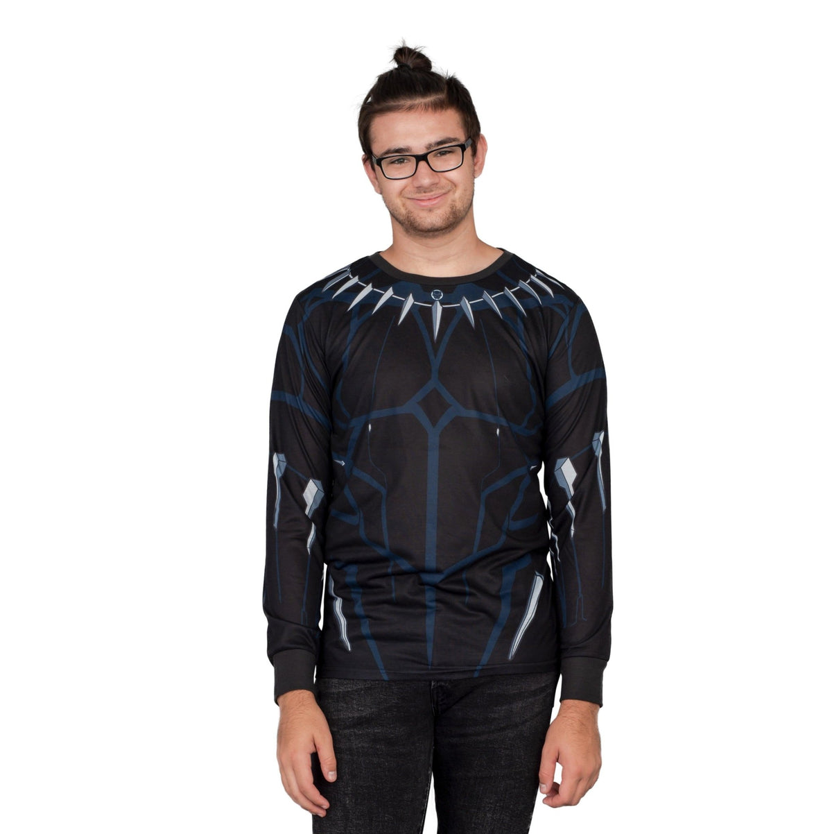 Marvel Comics Black Panther Long Sleeve T-shirt - TVStoreOnline