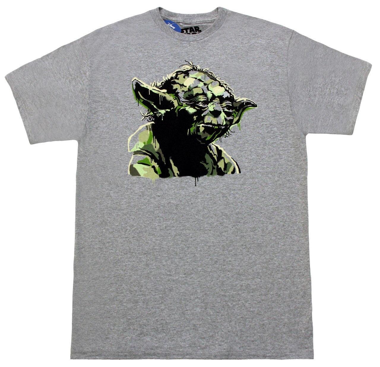 Master Yoda Painted Sketch T-shirt-tvso