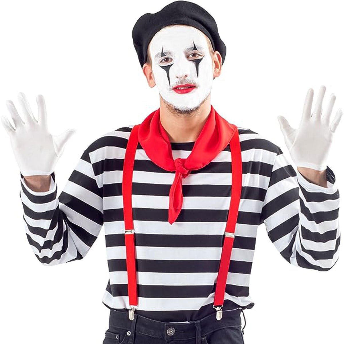 Men's Mime Costume Set - TVStoreOnline