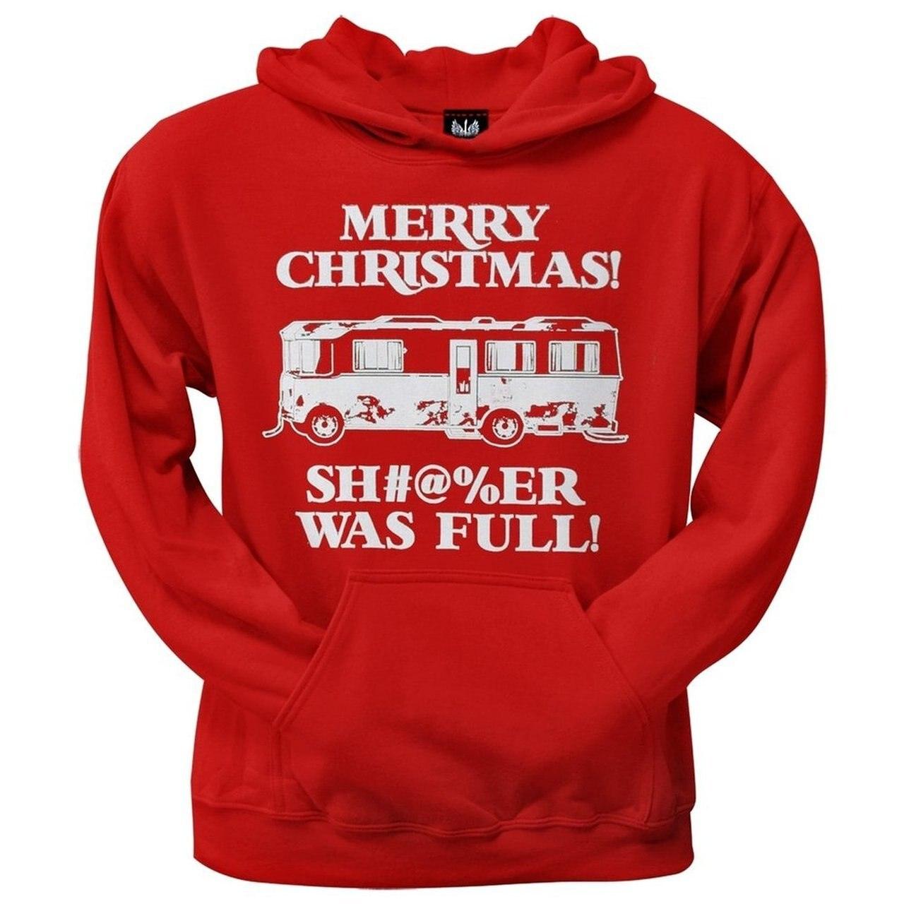 Merry Christmas Shitter Was Full Griswolds Hoodie Sweatshirt-tvso