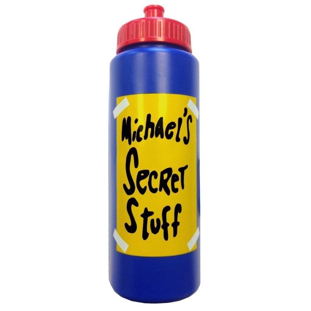 Michael's Secret Stuff Water Bottle-tvso