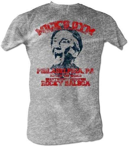Mick's Gym Philadelphia Distressed T-shirt-tvso