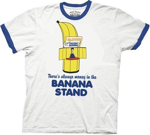 Money Banana Stand White T-shirt-tvso