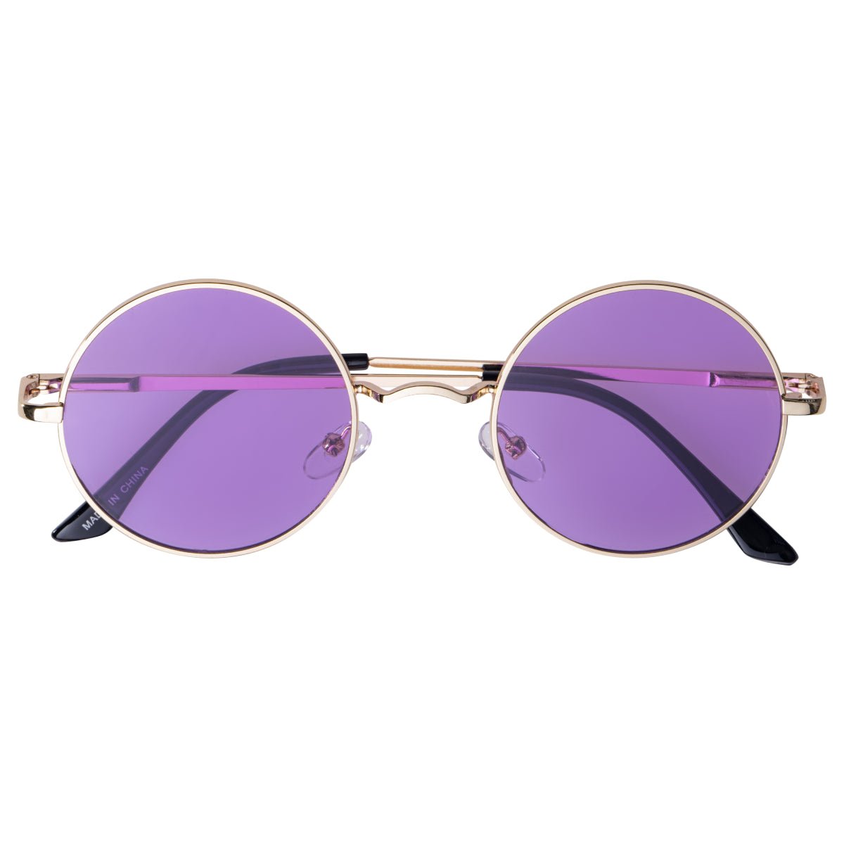 Music Singer John L Vintage Round Glasses Halloween Costume Accessory Sunglasses - TVStoreOnline