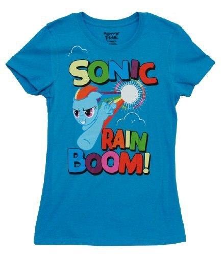 My Little Pony Sonic Rain Boom T-shirt-tvso