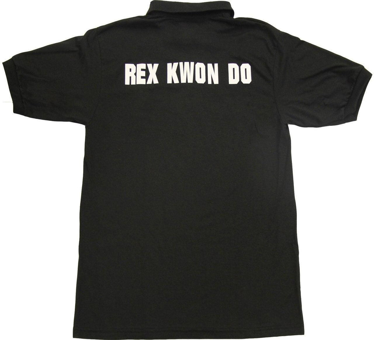 Napoleon Dynamite Rex Kwon Do Adult Black Polo TShirt Napoleon