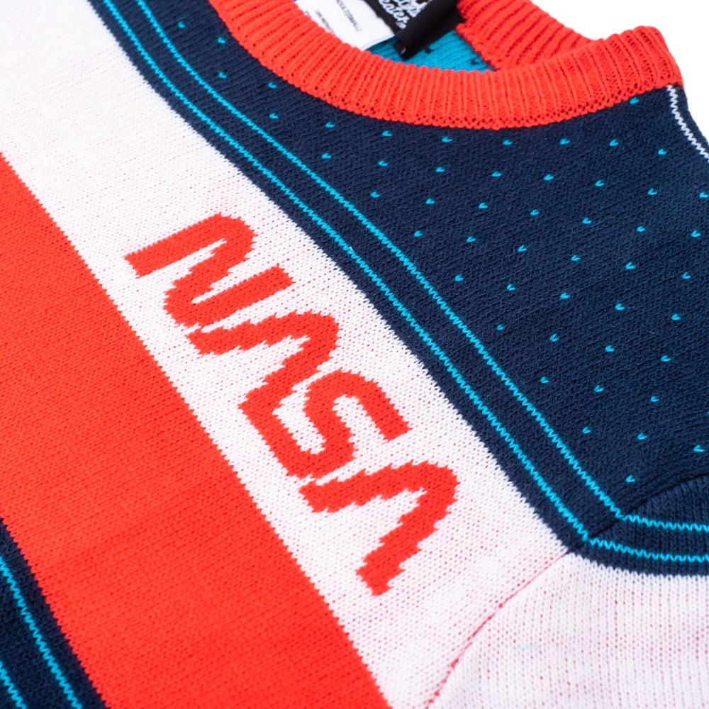 NASA Space Adventure 1980s Style Adult Unisex Ugly Christmas Sweater - TVStoreOnline