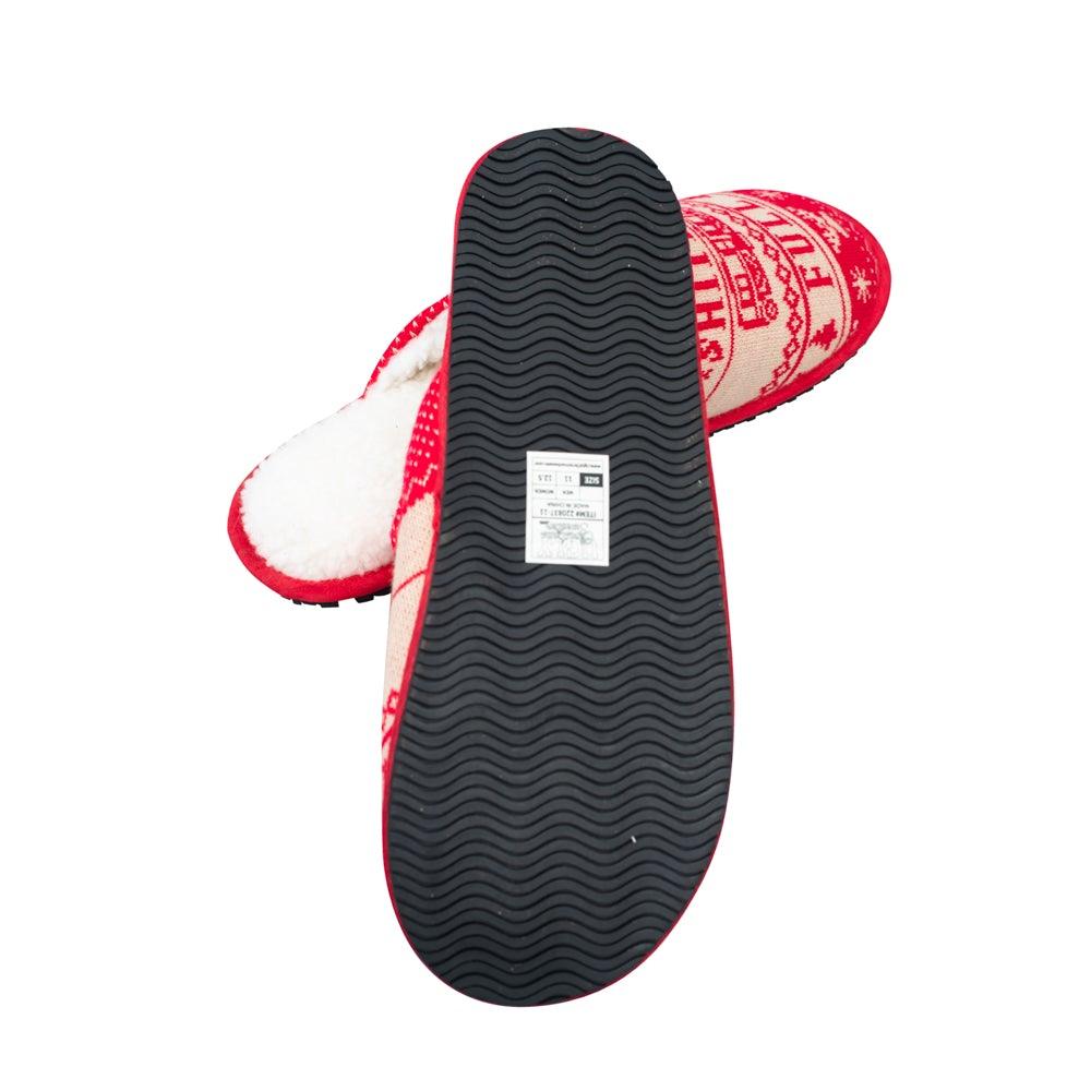 National Lampoon Christmas Vacation Cosin Eddie Iconic Line Slippers - TVStoreOnline