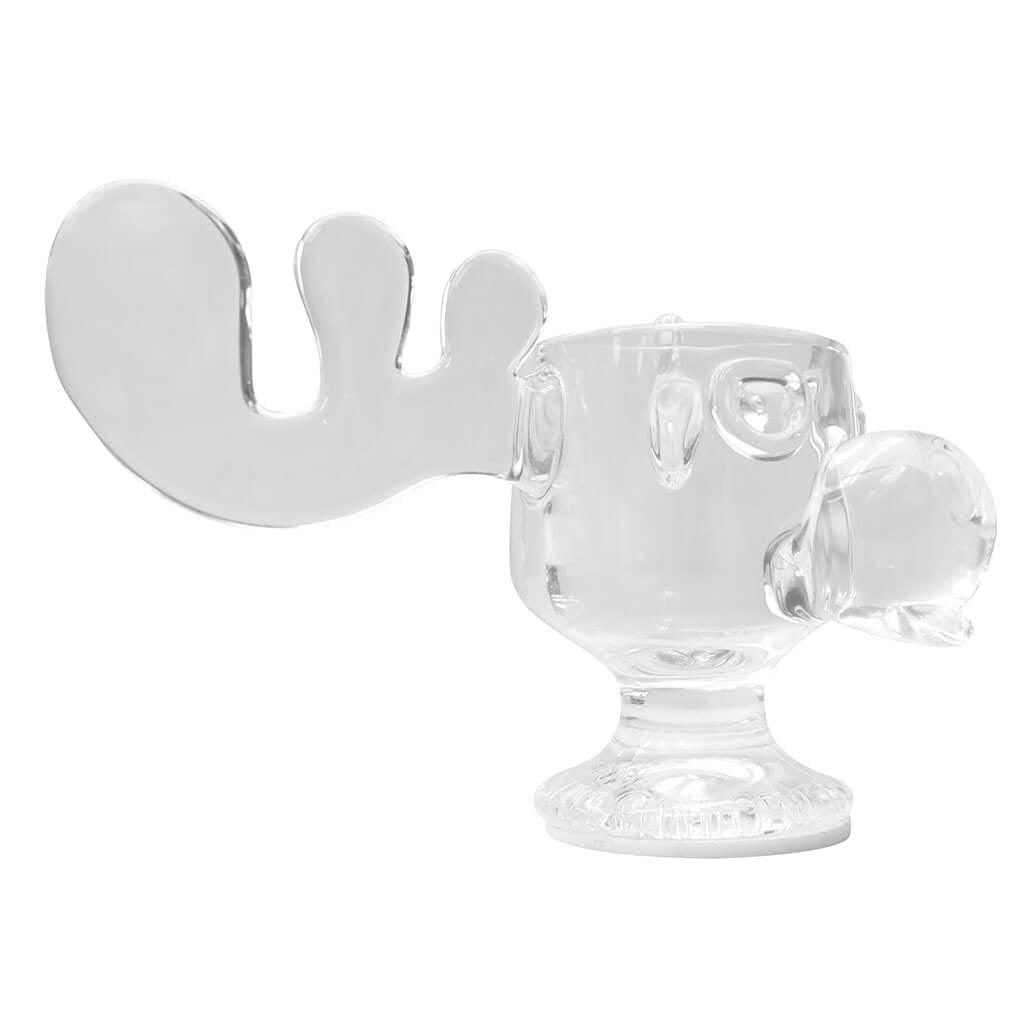 National Lampoon's Christmas Vacation Glass Moose Mug with Light Side