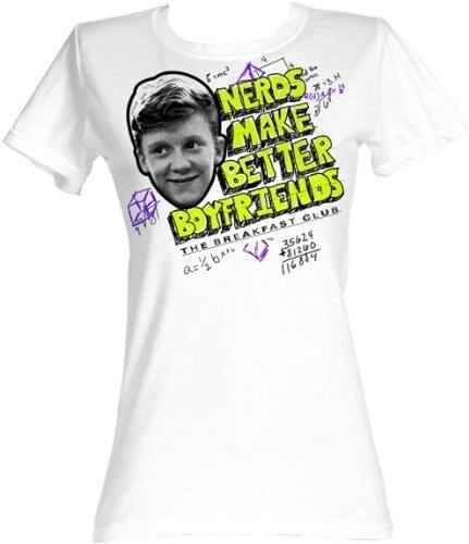 Nerds Make Better Boyfriends Juniors T-Shirt-tvso