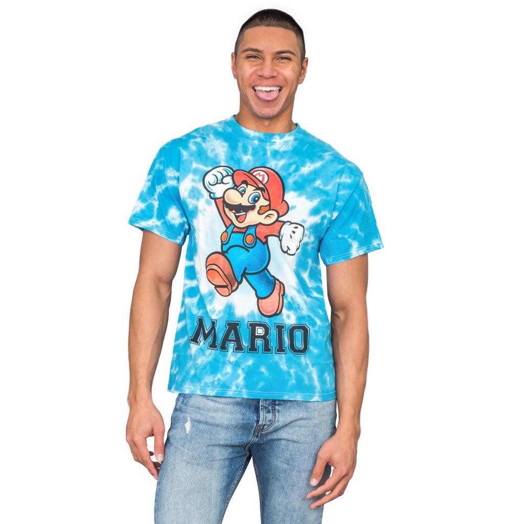 Nintendo Mario Cheer White Dyed T-shirt-tvso