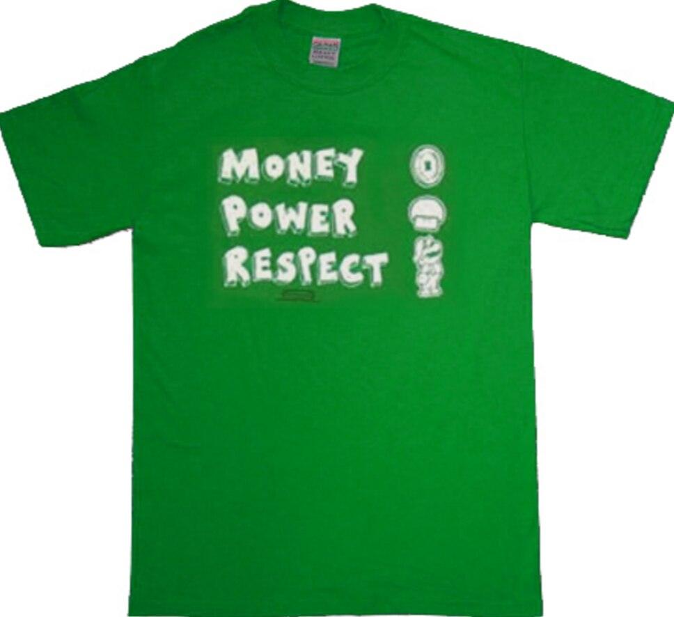 Nintendo Money Power Respect T-Shirt-tvso