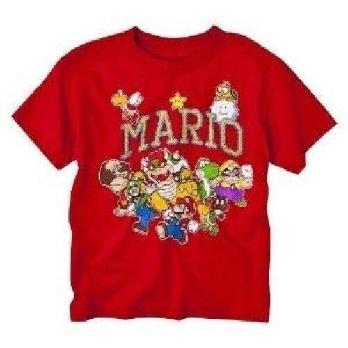Nintendo Super Mario Bros. Characters T-Shirt-tvso