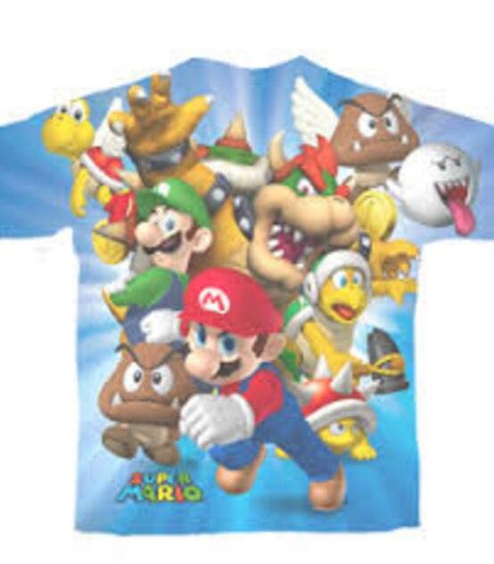 Nintendo Super Mario Characters T-shirt-tvso