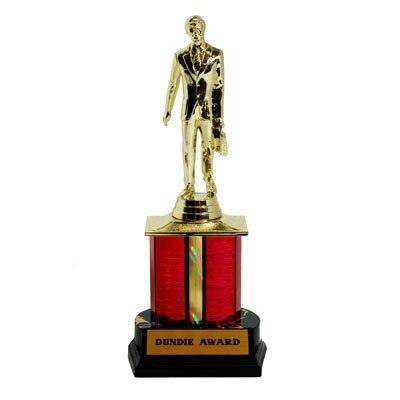 Official Dundie Award with Interchangeable Placards-tvso