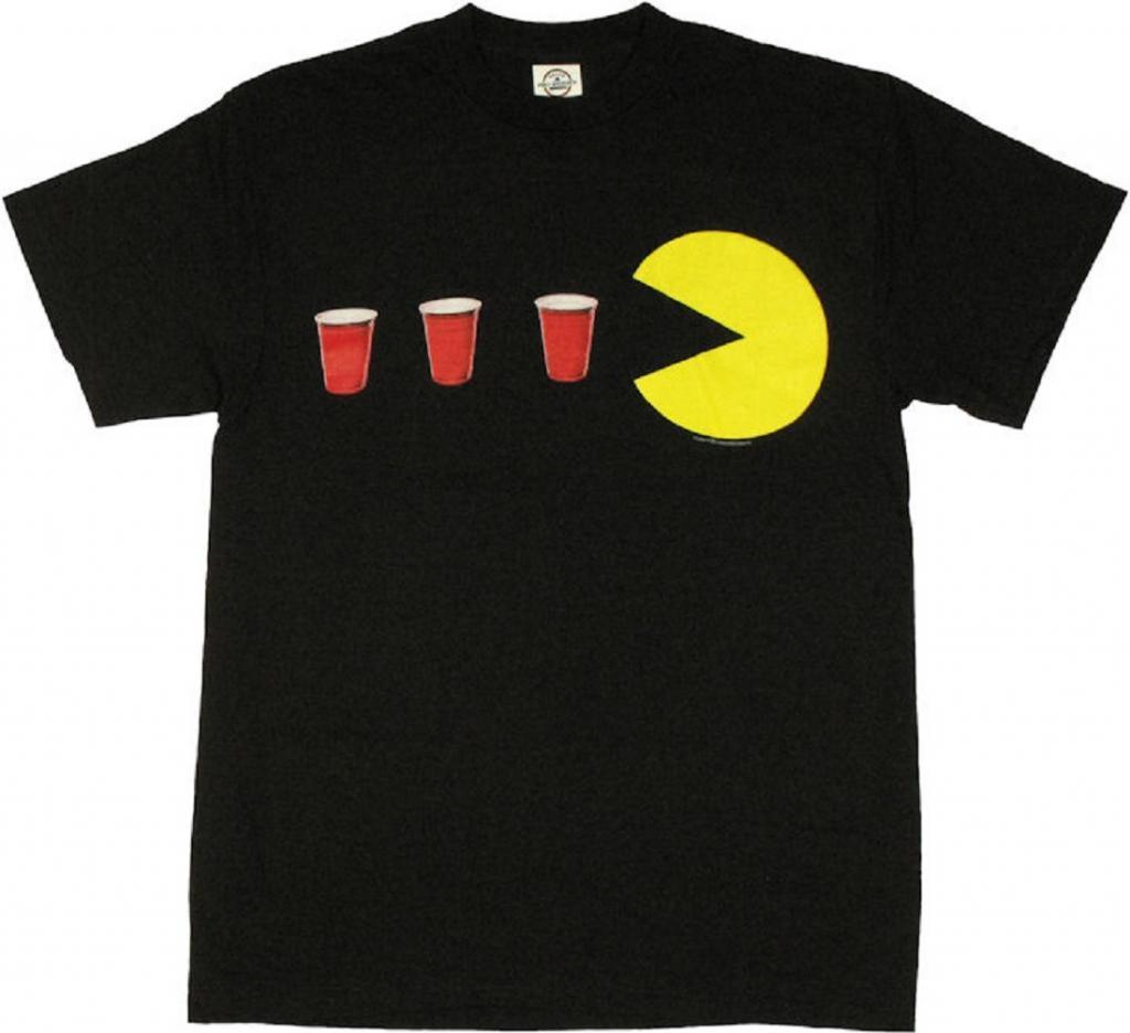 Pac-Man Red Cup Power Up T-shirt-tvso