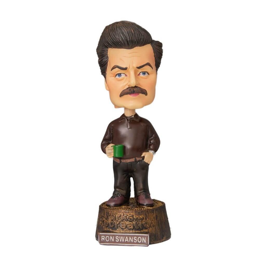 Parks and Recreation Ron Swanson Collectible Bobblehead-tvso