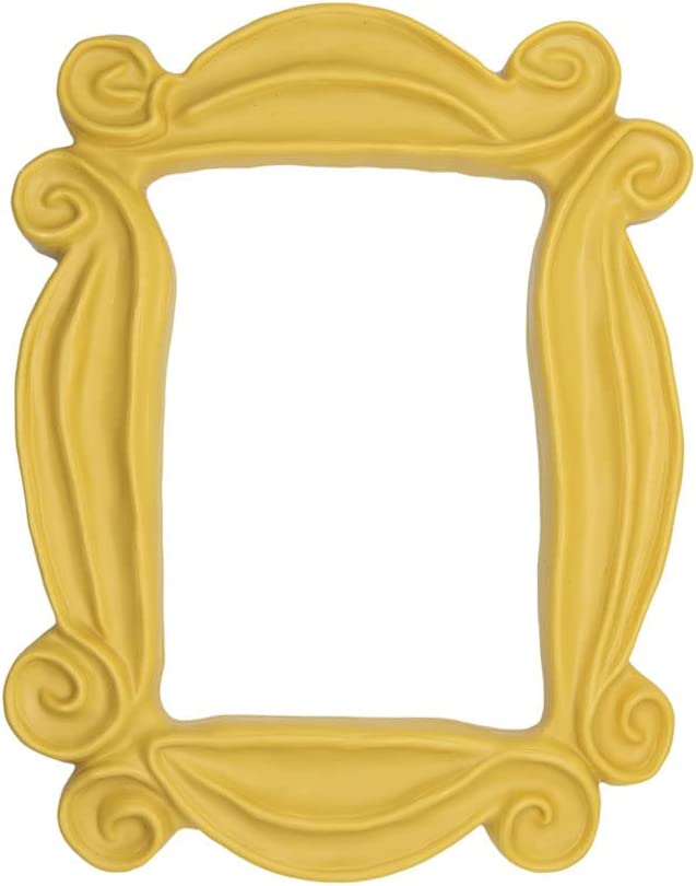 Peephole Picture Frame Tv Show Sitcom Yellow Door Frame - TVStoreOnline