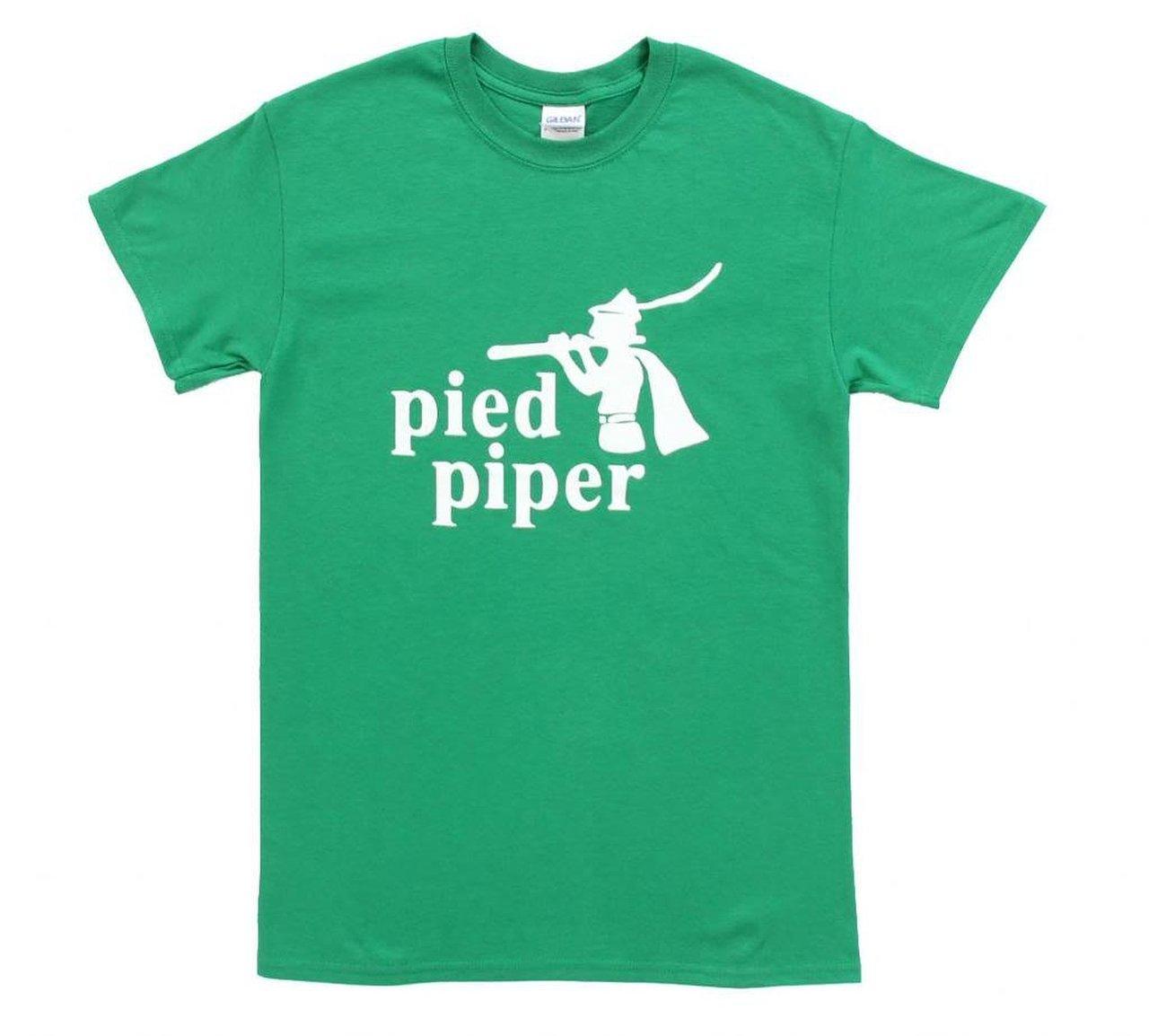 Pied Piper Green T-Shirt-tvso