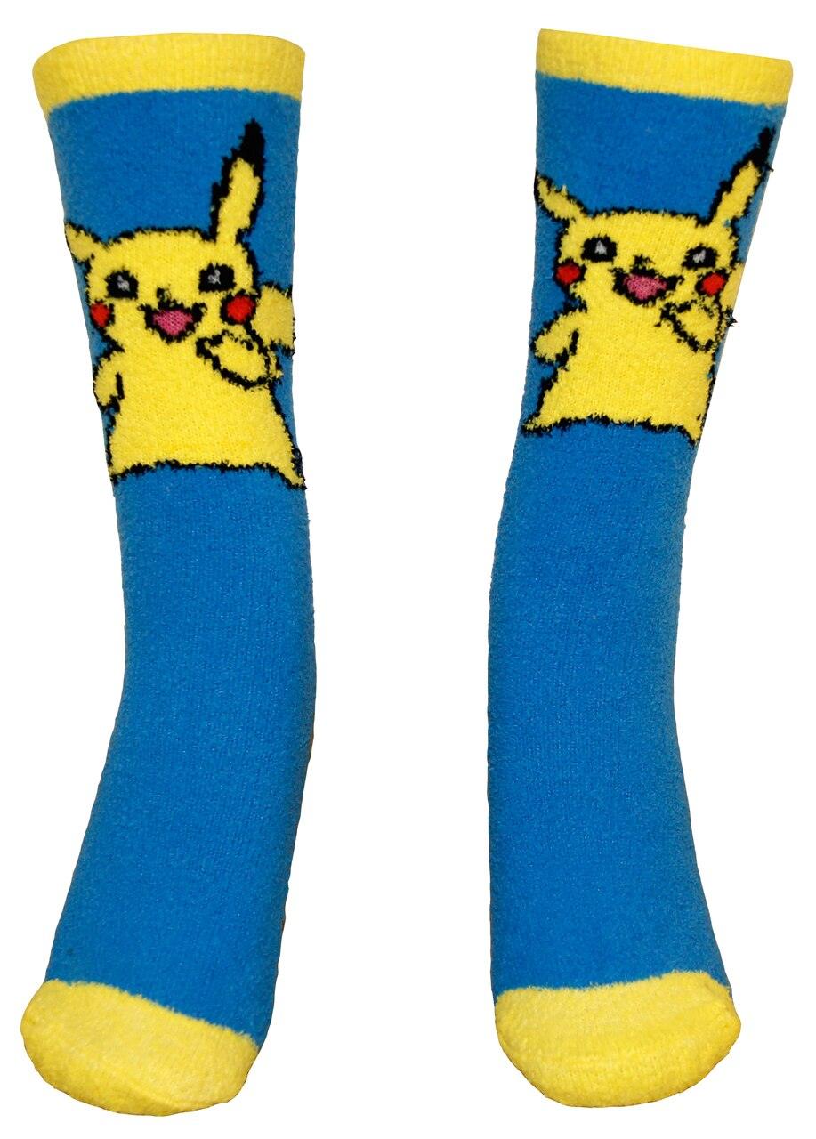 Pokemon Pikachu Chenille Socks-tvso