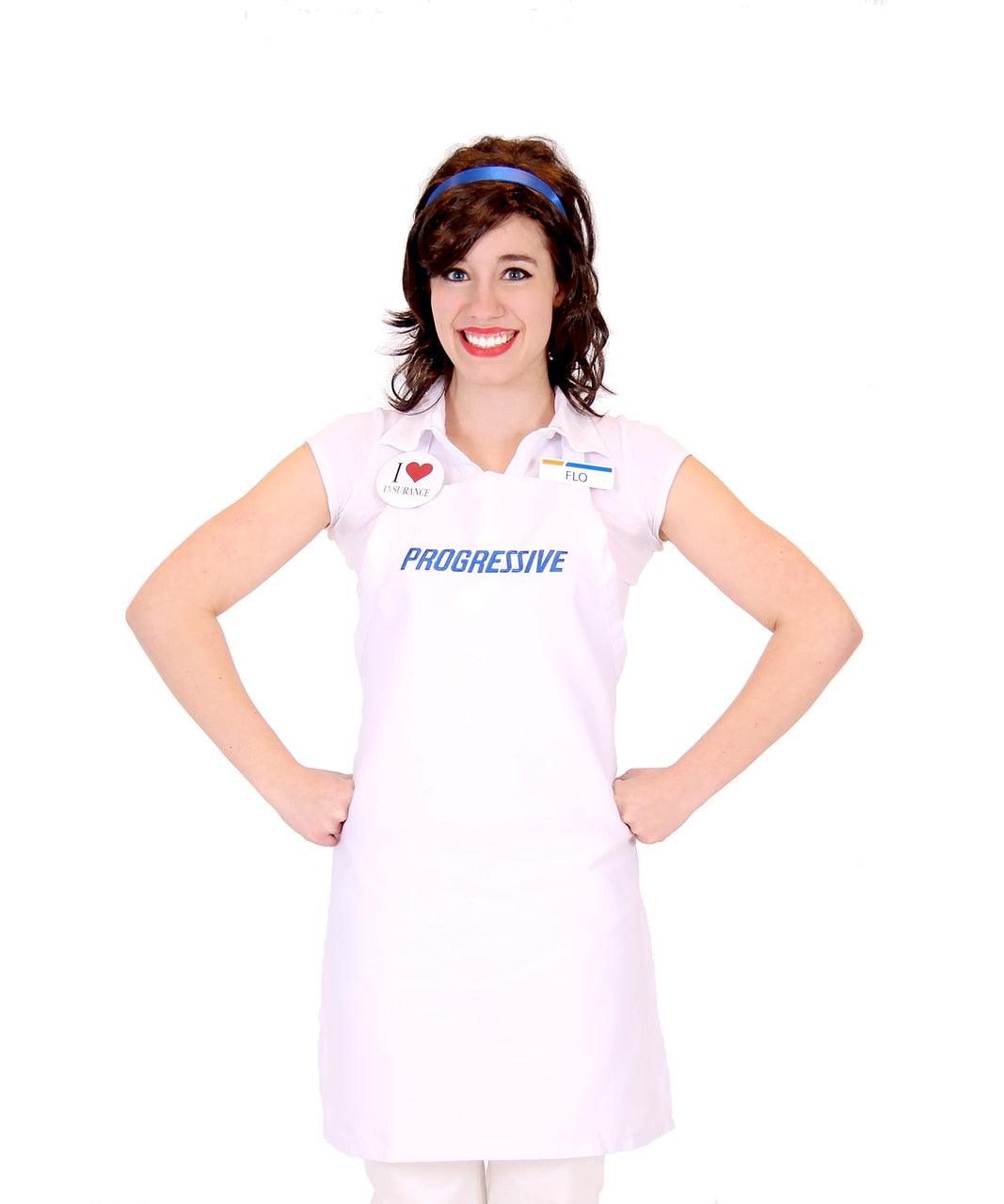 Progressive Flo Insurance Girl Costume Set-tvso