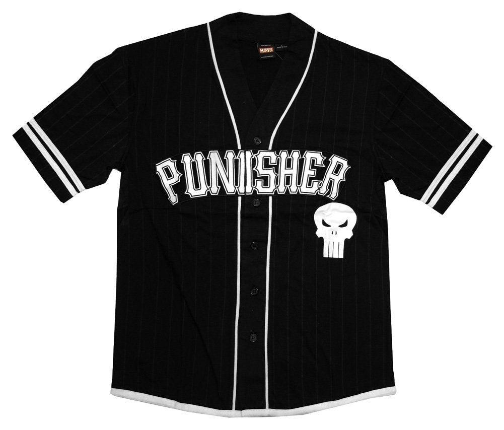Punisher 74 Castle Baseball Jersey-tvso
