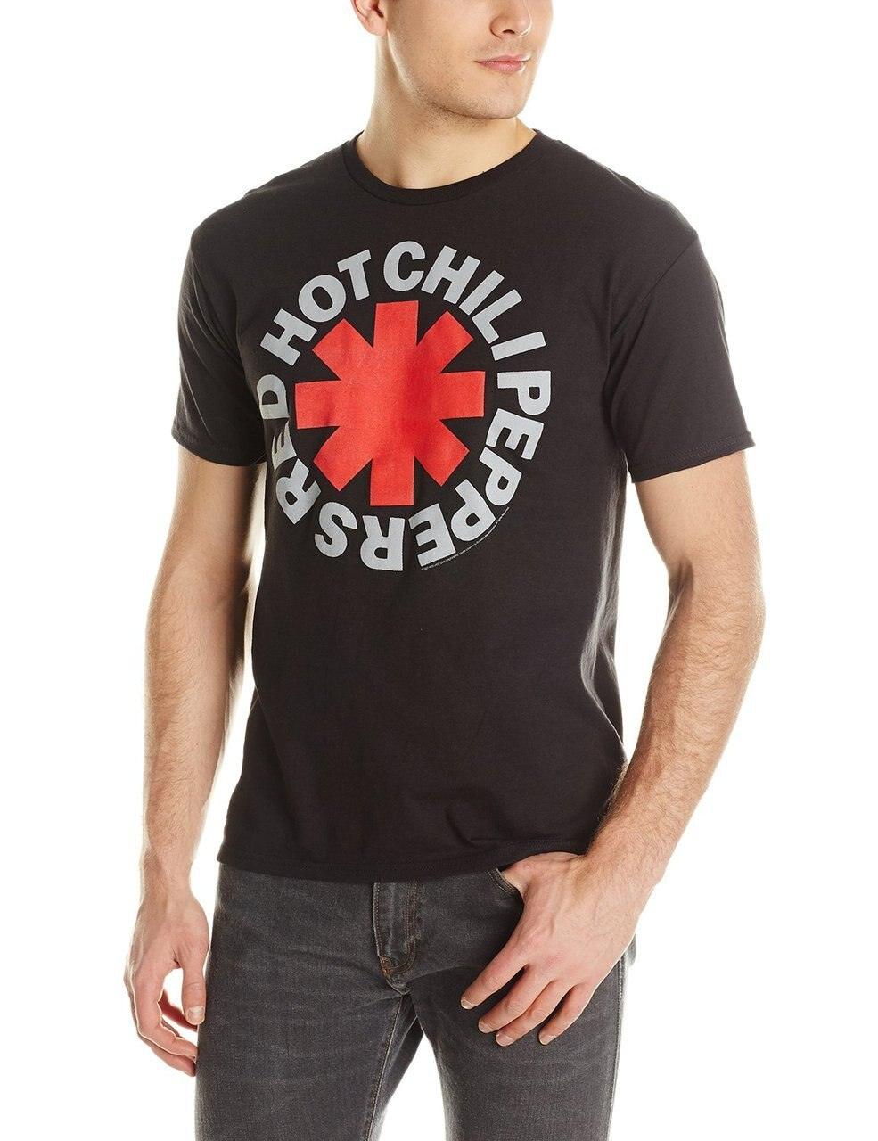 Red Hot Chili Peppers Black T-Shirt-tvso