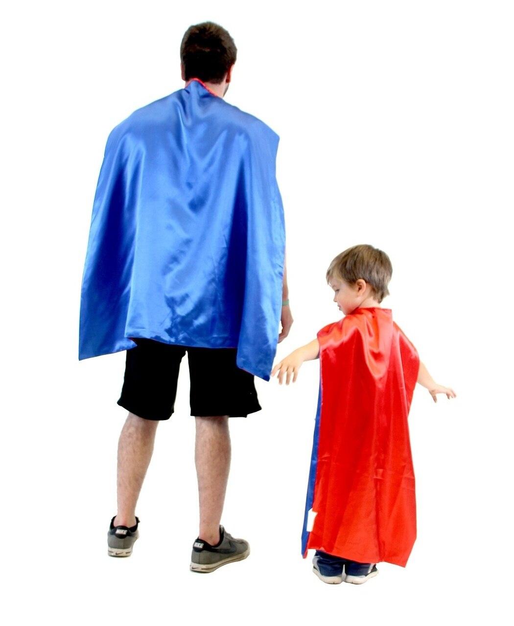 Reversible Superhero Costume Capes-tvso