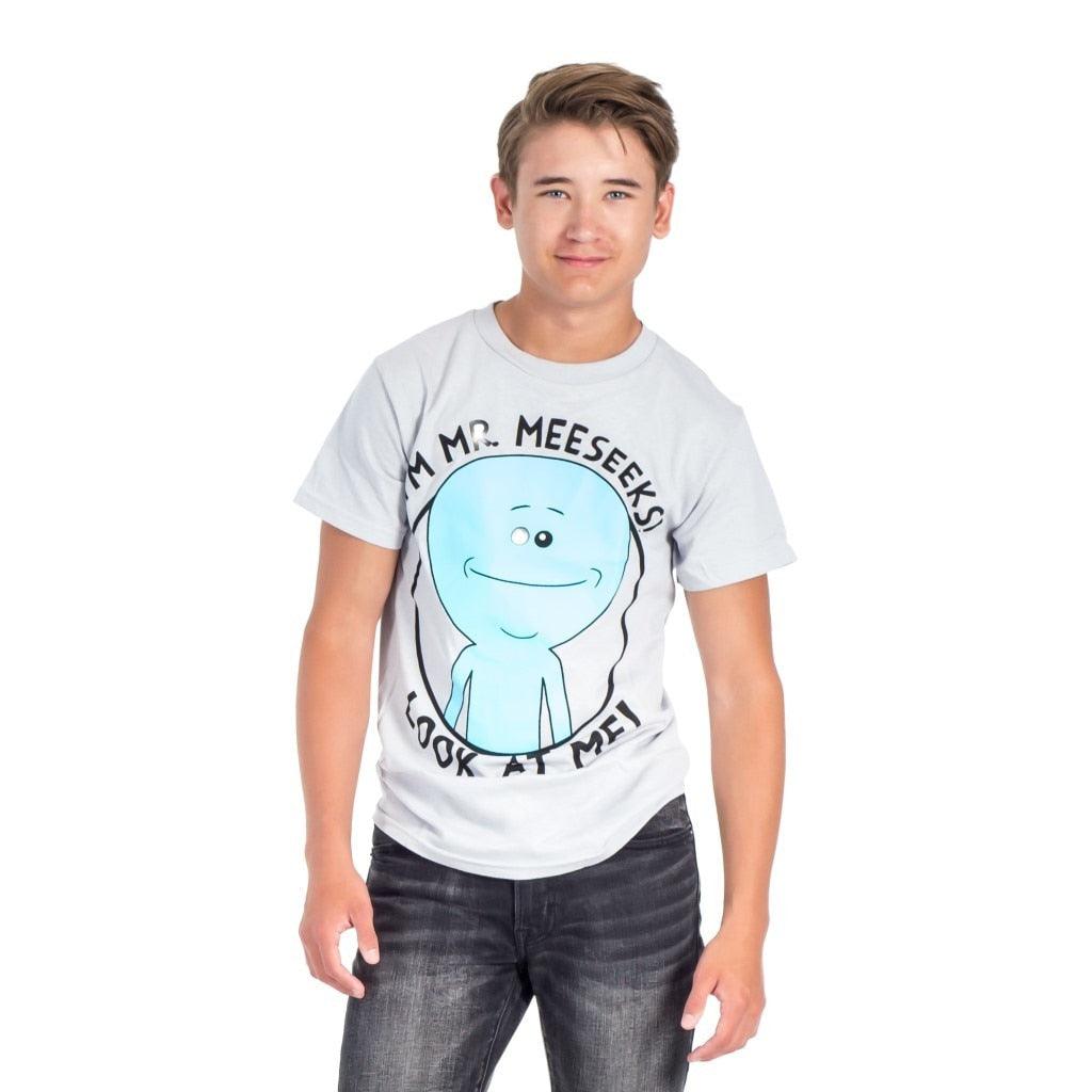 Rick and Morty Mr. Meeseeks Look At Me T-Shirt-tvso