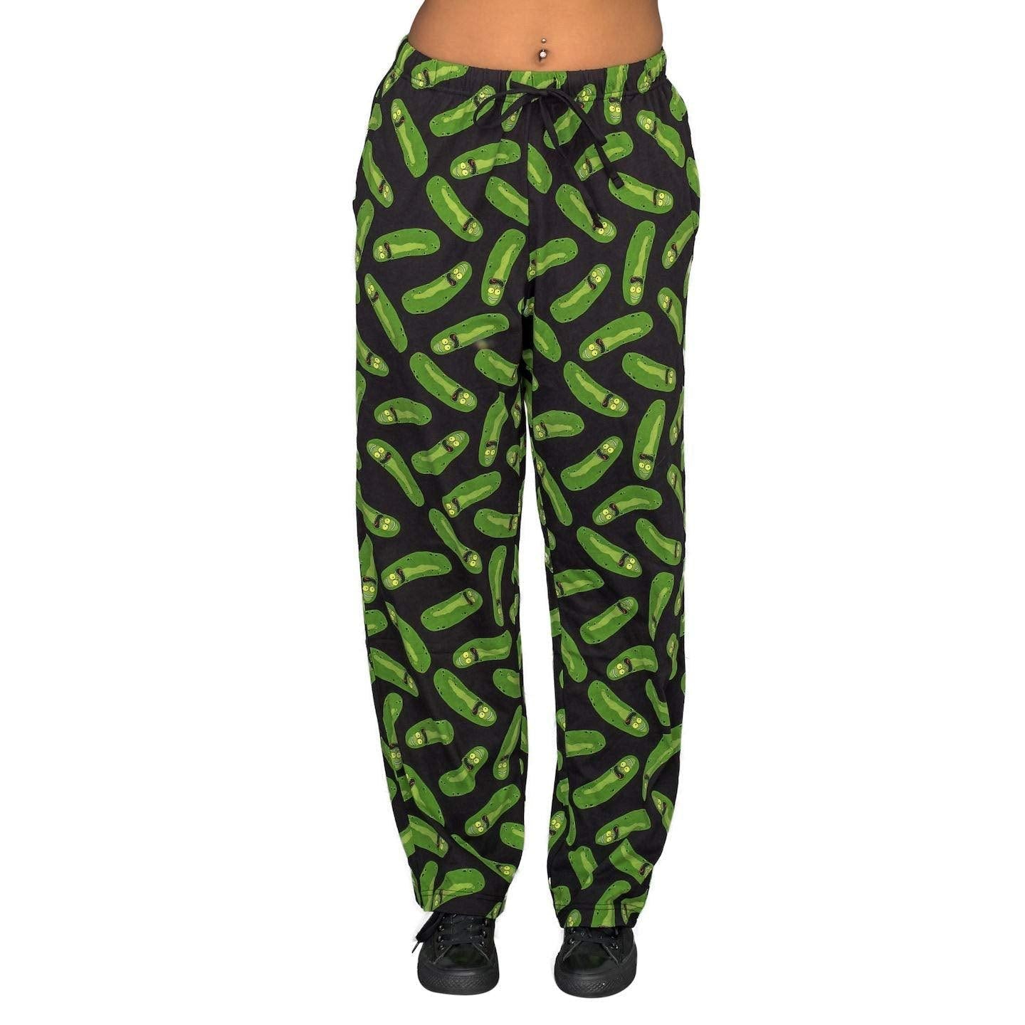 Rick and Morty Pickle Rick Lounge Pants - TVStoreOnline