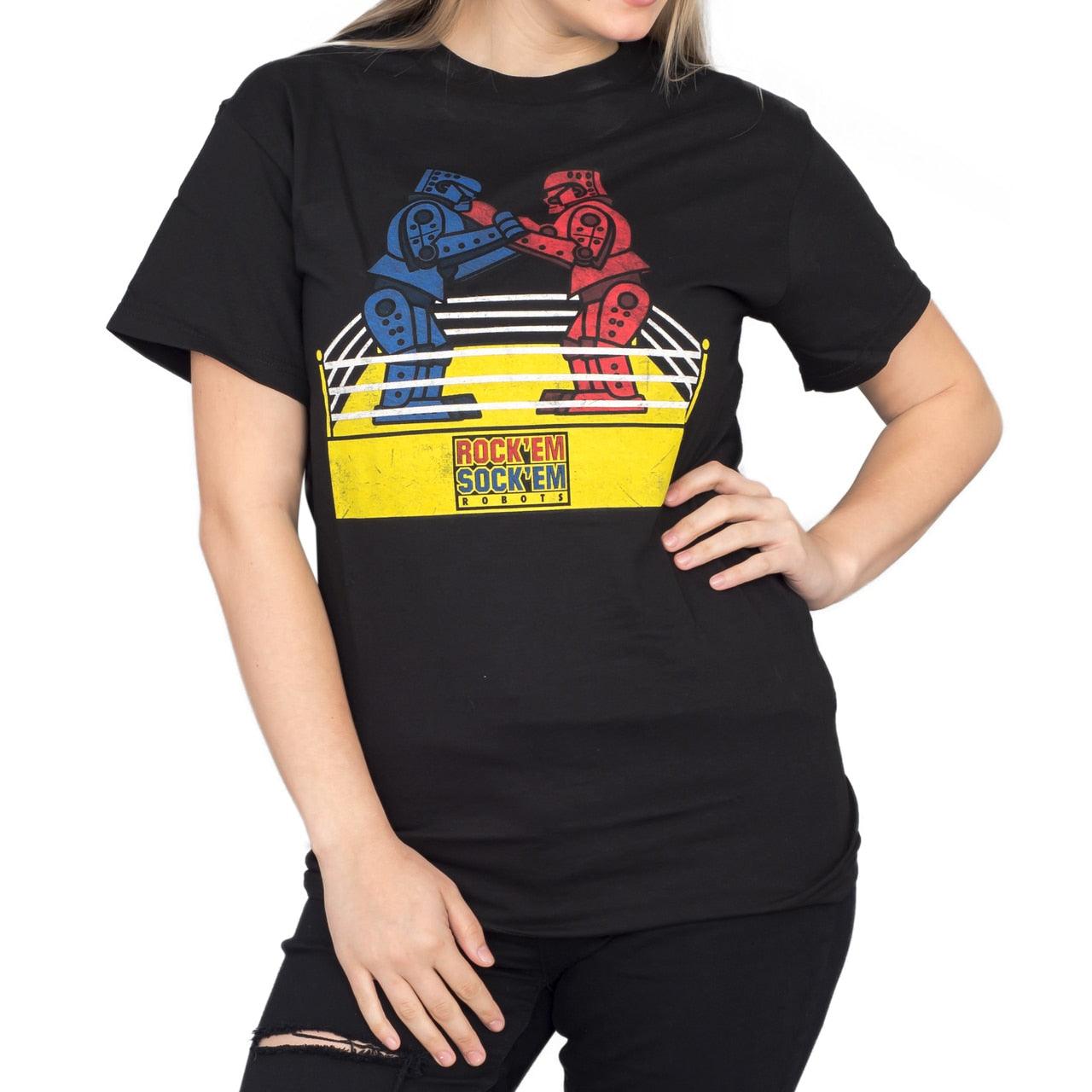 Rock 'Em Sock 'Em Robots Sheldon T-Shirt-tvso