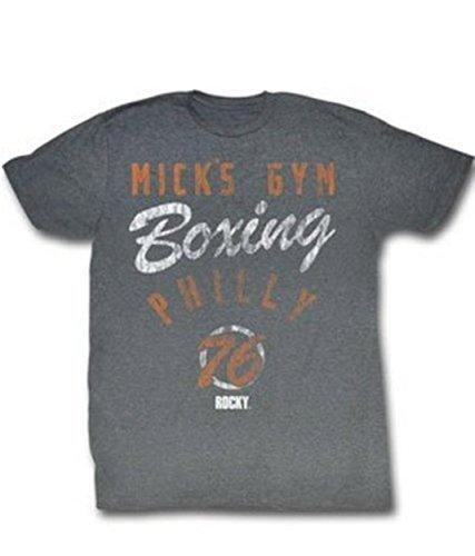 Rocky Balboa Mick's Gym Boxing Philly 76 T-Shirt-tvso