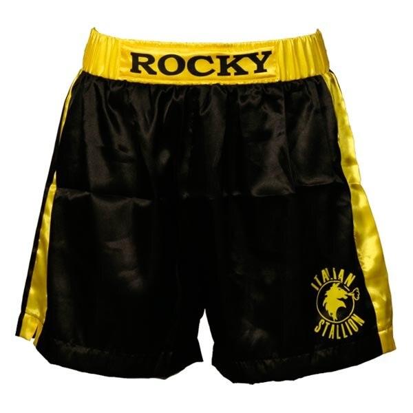 Rocky Black Italian Stallion Boxer Shorts-tvso
