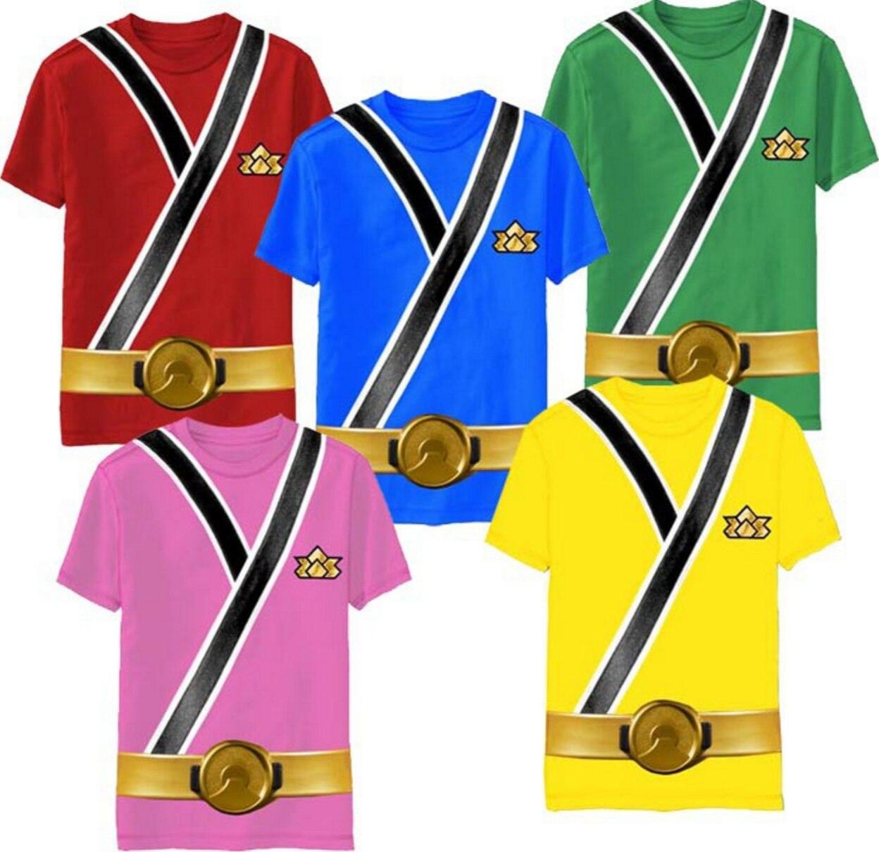 Samurai Ranger Uniform Monster Toddler T-shirt-tvso