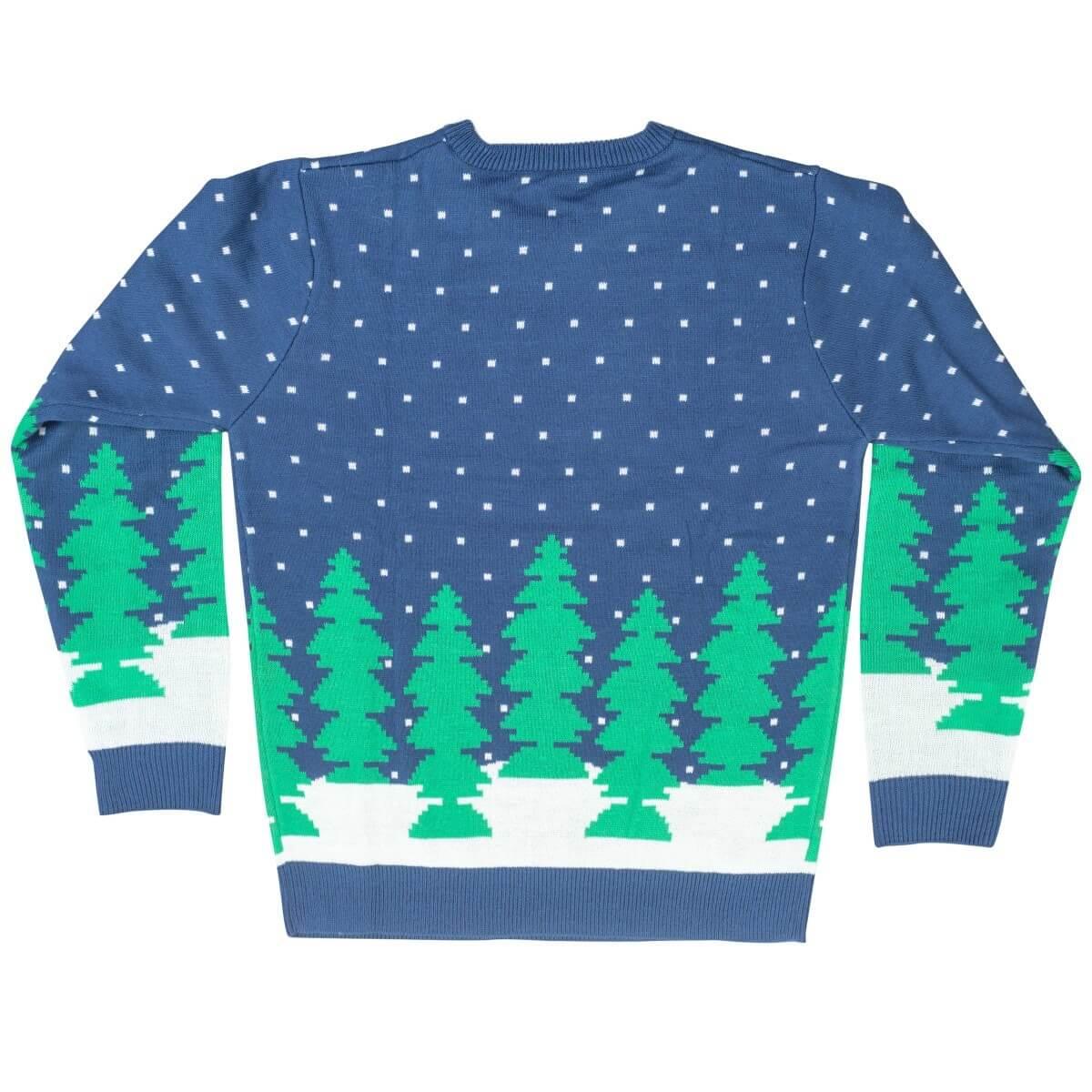 Santa Claus Chimney Adult Unisex Ugly Christmas Sweater - TVStoreOnline