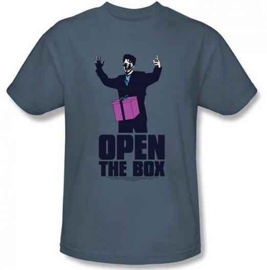 Saturday Night Live Open the Box Slate T-shirt-tvso