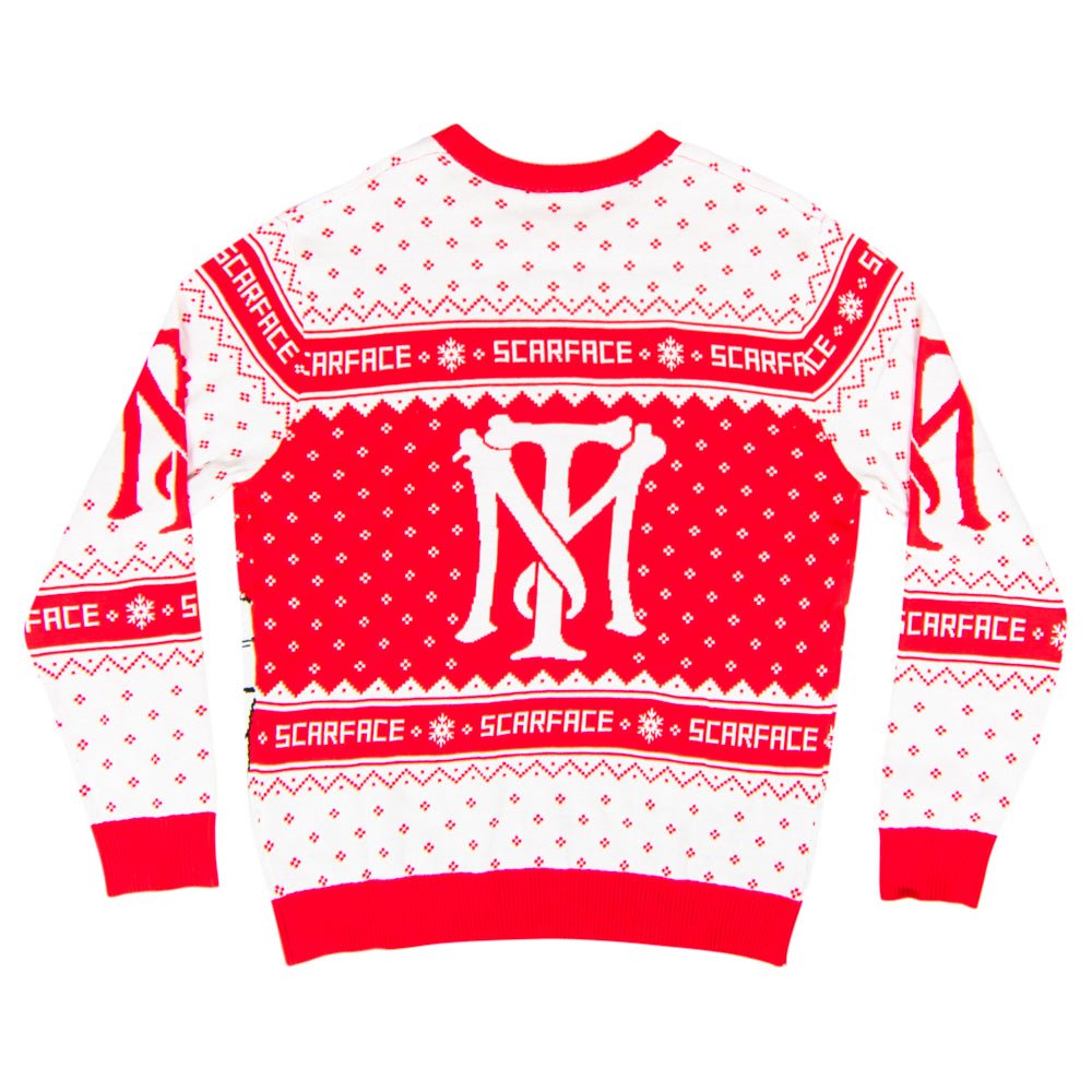 Scarface the World is Yours Tony Montana Ugly Christmas Sweater - TVStoreOnline