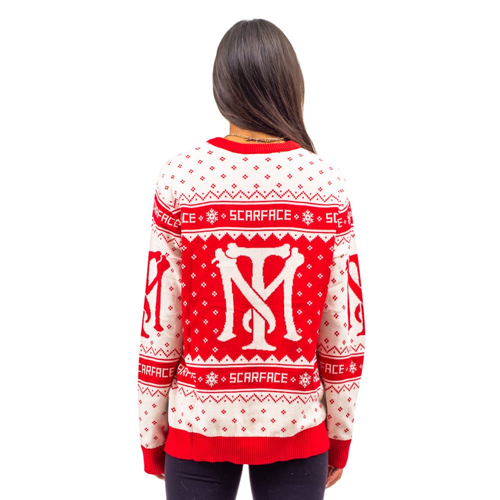 Scarface the World is Yours Tony Montana Ugly Christmas Sweater - TVStoreOnline