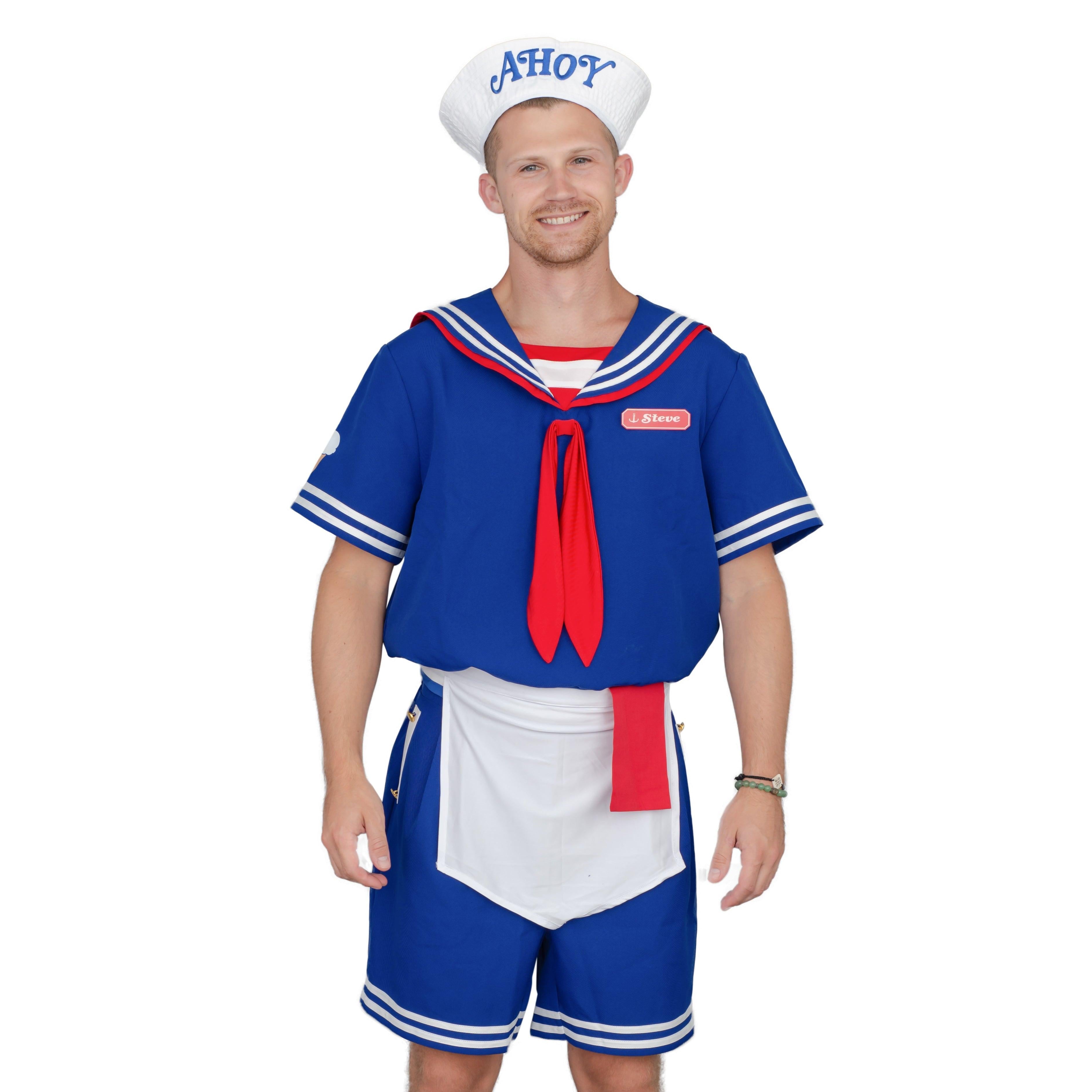 Scoops Ahoy Sailor Halloween Costume Cosplay Set - TVStoreOnline